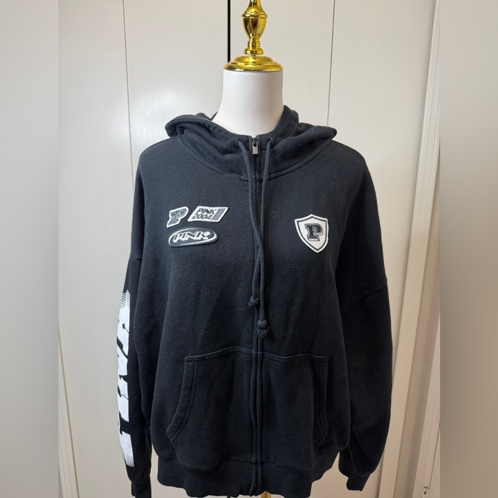 PINK Victoria's Secret Charcoal Hoodie